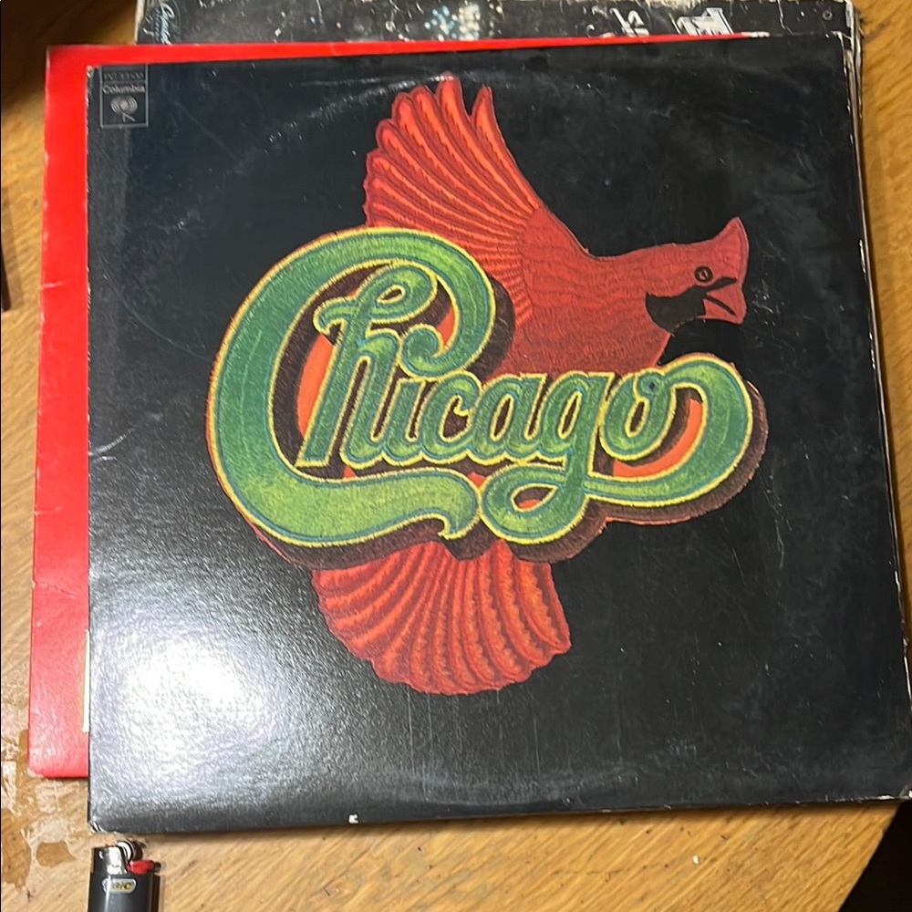 chic Vinyl Record Album - Black and Red